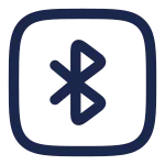 Bluetooth Square SVG Icon